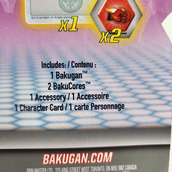 Bakugan Party Cubbo Pack Birthday Party Hat Glasses Transforming Blue Pink New - Picture 8 of 16